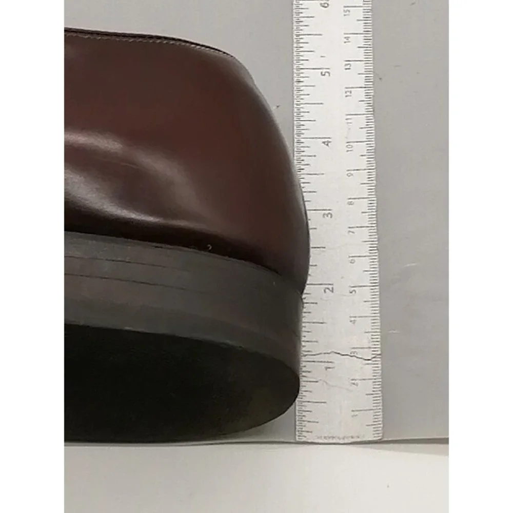 Johnston & Murphy Shoes Oxfords Mens 15463-11 Brown 10.5 Dress Leather Classic